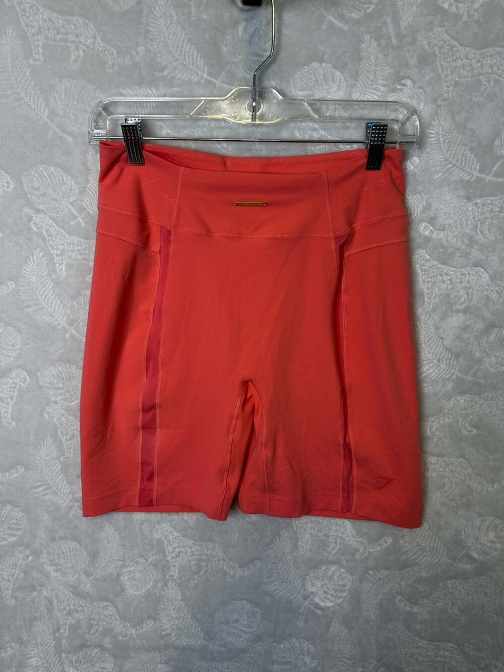 Gymshark x Whitney Simmons Ruched Cycling Shorts Coral Size XL